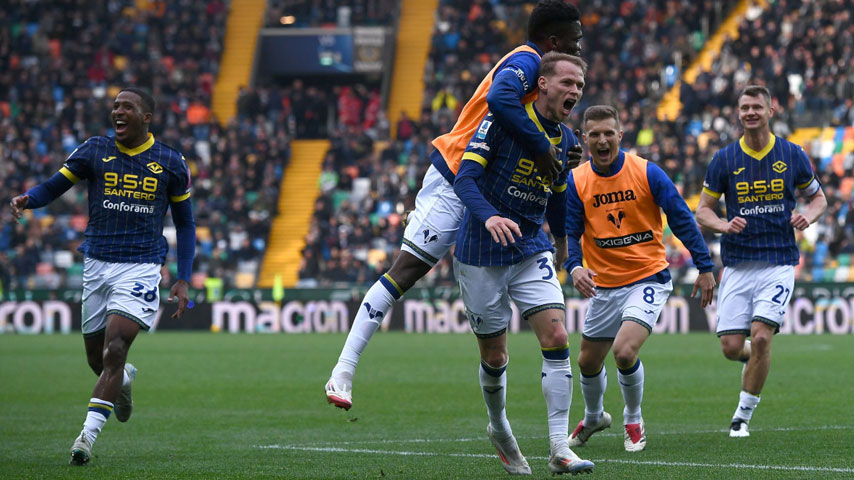 กัลโช่ ซีรีย์ อา อิตาลี : อูดิเนเซ่ VS เวโรน่า