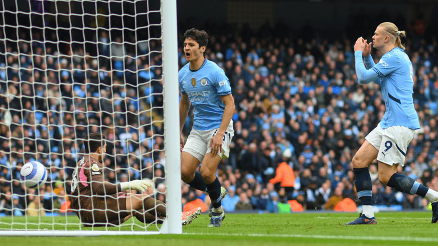 พรีเมียร์ลีกอังกฤษ : แมนเชสเตอร์ ซิตี้ VS ไบรท์ตัน